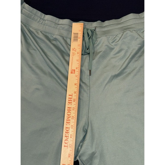 Tek Gear On-the-Go Gear Sage Green Performance Pants Plus Size 4X Drawstring - Picture 4 of 10